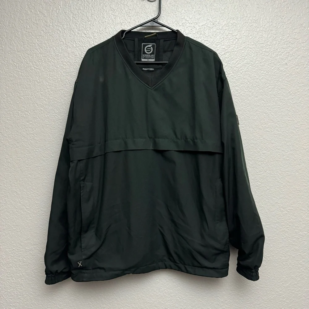 Scotland of Sunderland Men’s Green Original Weatherbeater Rain Jacket Size‎ XL